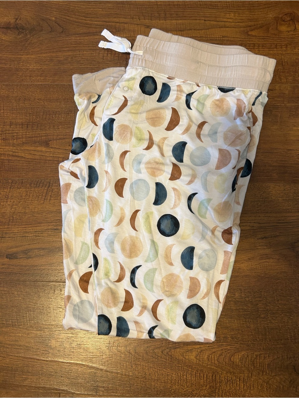 Little Sleepies Joggers in Luna pattern